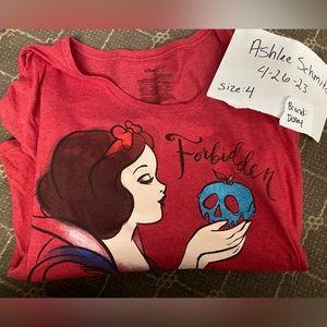 Disney t shirt from official shopdisney store